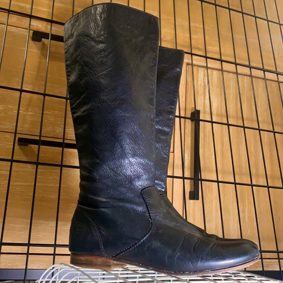 Frye Leather Riding Boots - Picture 1 of 6